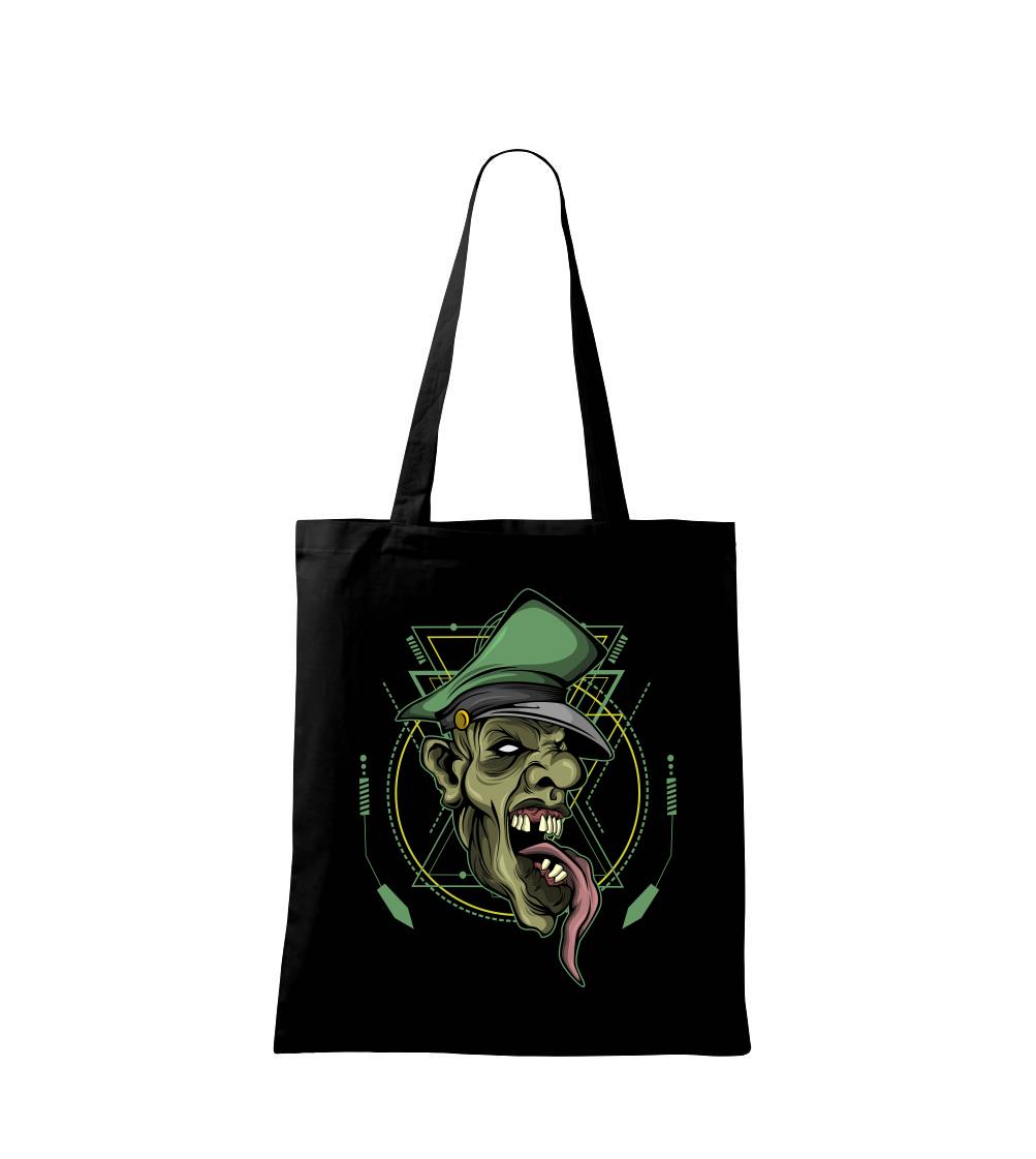 Vojenská tričká s potlačou - Army devil - Taška bavlnená