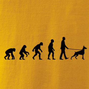 Evolúcia pes doberman (muž-žena)