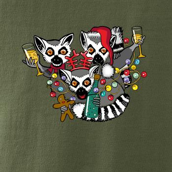 Vianočné lemuríky (Pecka design)