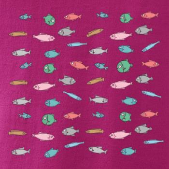 Tričko plné rýb