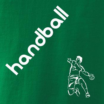 Handball nápis šikmo Handball nápis šikmo