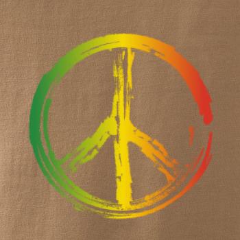 Peace symbol paint