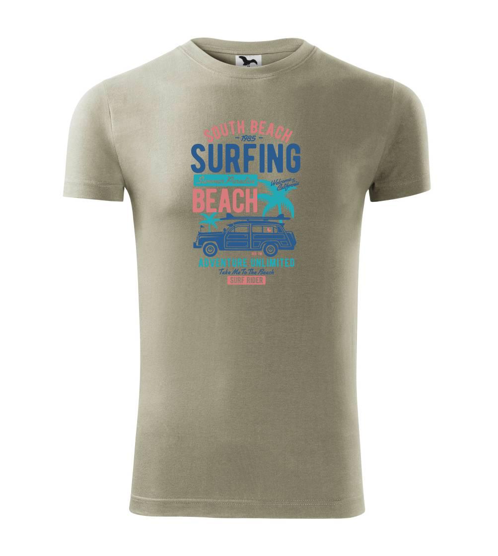 Surferske tričká - South Beach - Viper FIT - Pánske zúžené tričko