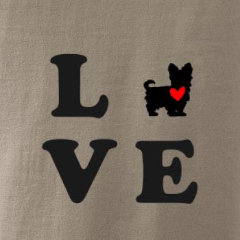Yorkshire terier love