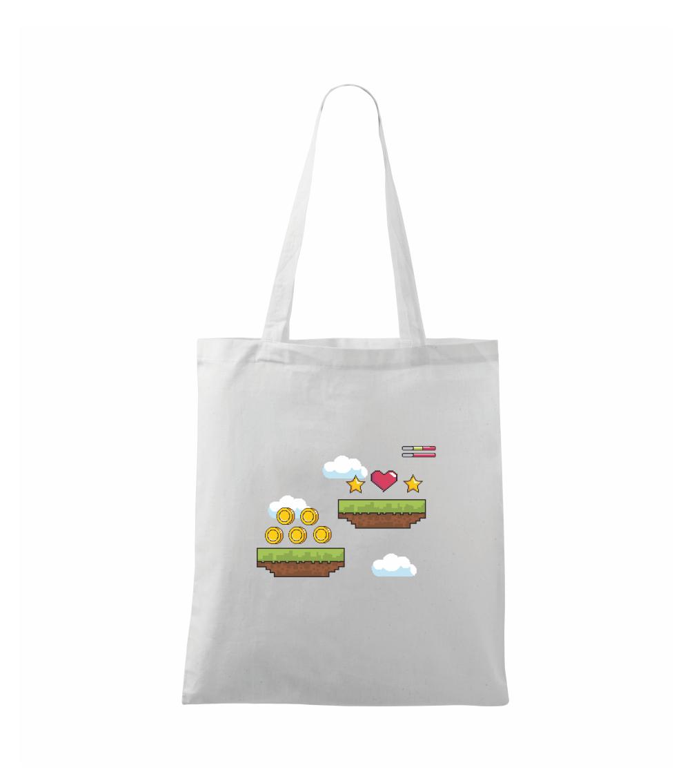 Gamer - stará hra - mince a mraky