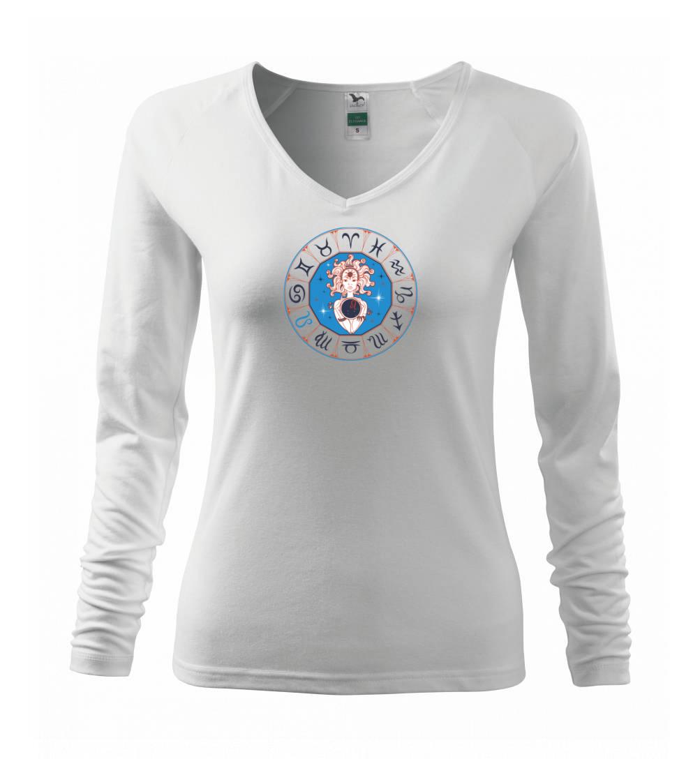 Tričká s levom - Súhvezdie lev farebné - Tričko dámske Elegance