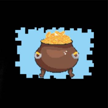 Gamer - stará hra - hrniec zlata