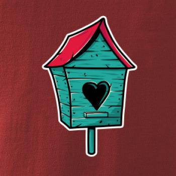 Farebná búdka pre vtáky