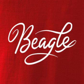 Beagle - nápis okrasný