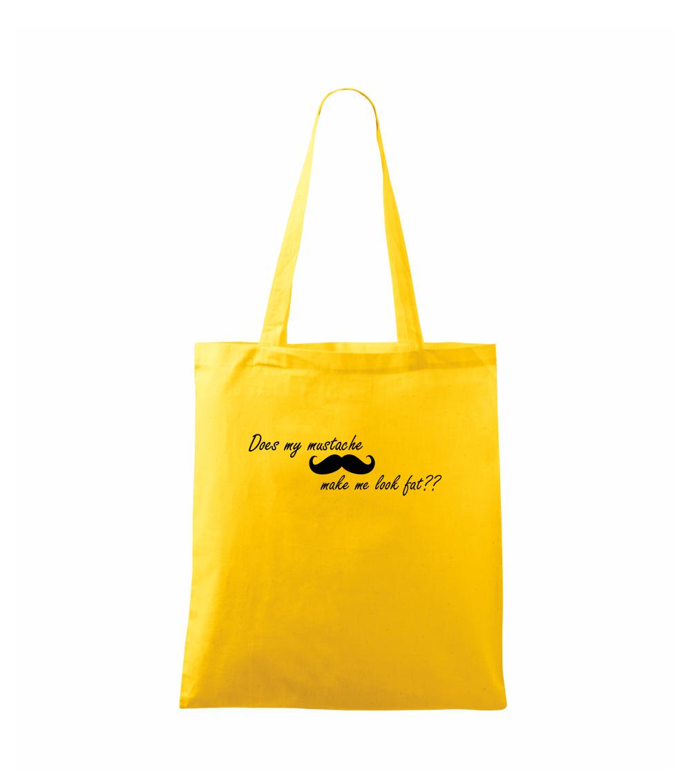 Mustache-does my mustache make me look fat?