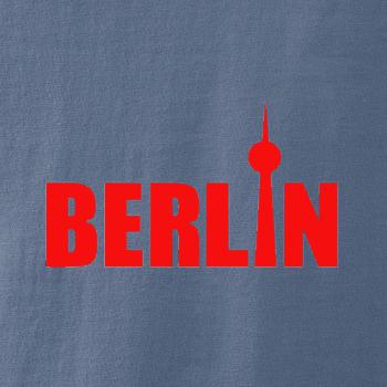 Berlin nápis veža Berliner Fernsehturm Berlin nápis veža Berliner Fernsehturm