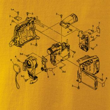 Nákres videokamera stará