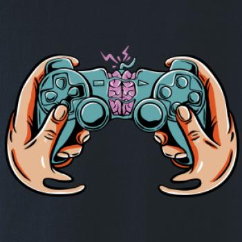 Gamer - mozog v gamepade