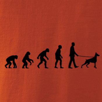 Evolúcia pes doberman (muž-žena)