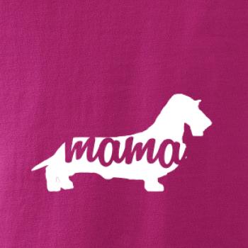 Jazvečík dlhosrstý mama obrys SK