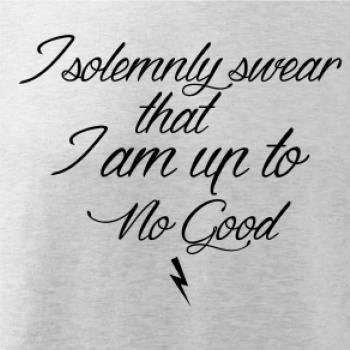 I solemnly swear that I'm up to no good I solemnly swear that I'm up to no good