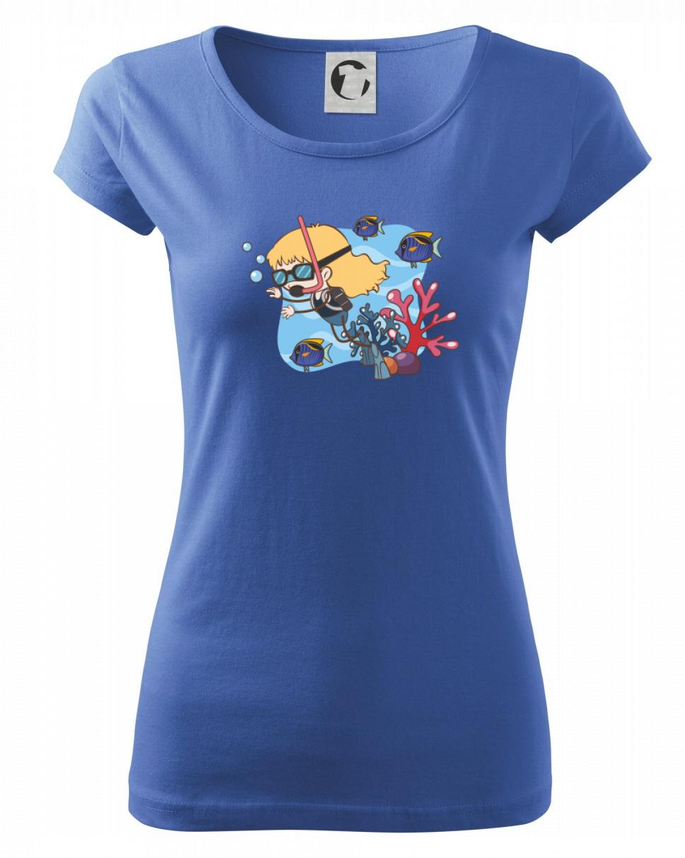 Potápač dievča Potápač dievča