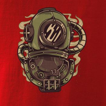  Starý potápačský skafander