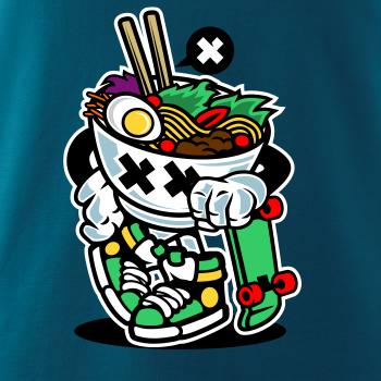 Saláťák na skejtu