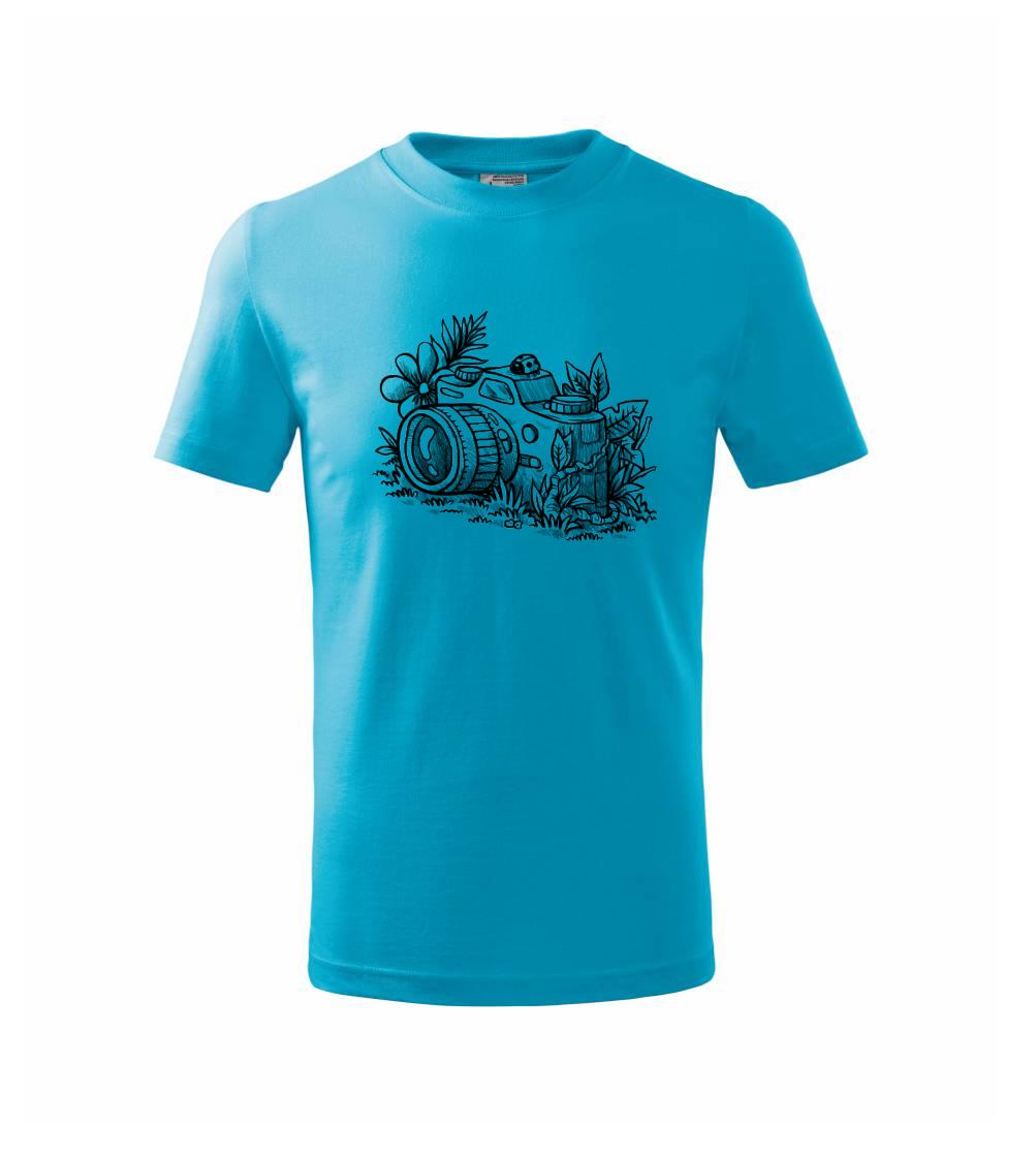 Foťák kreslený lienka Foťák kreslený lienka