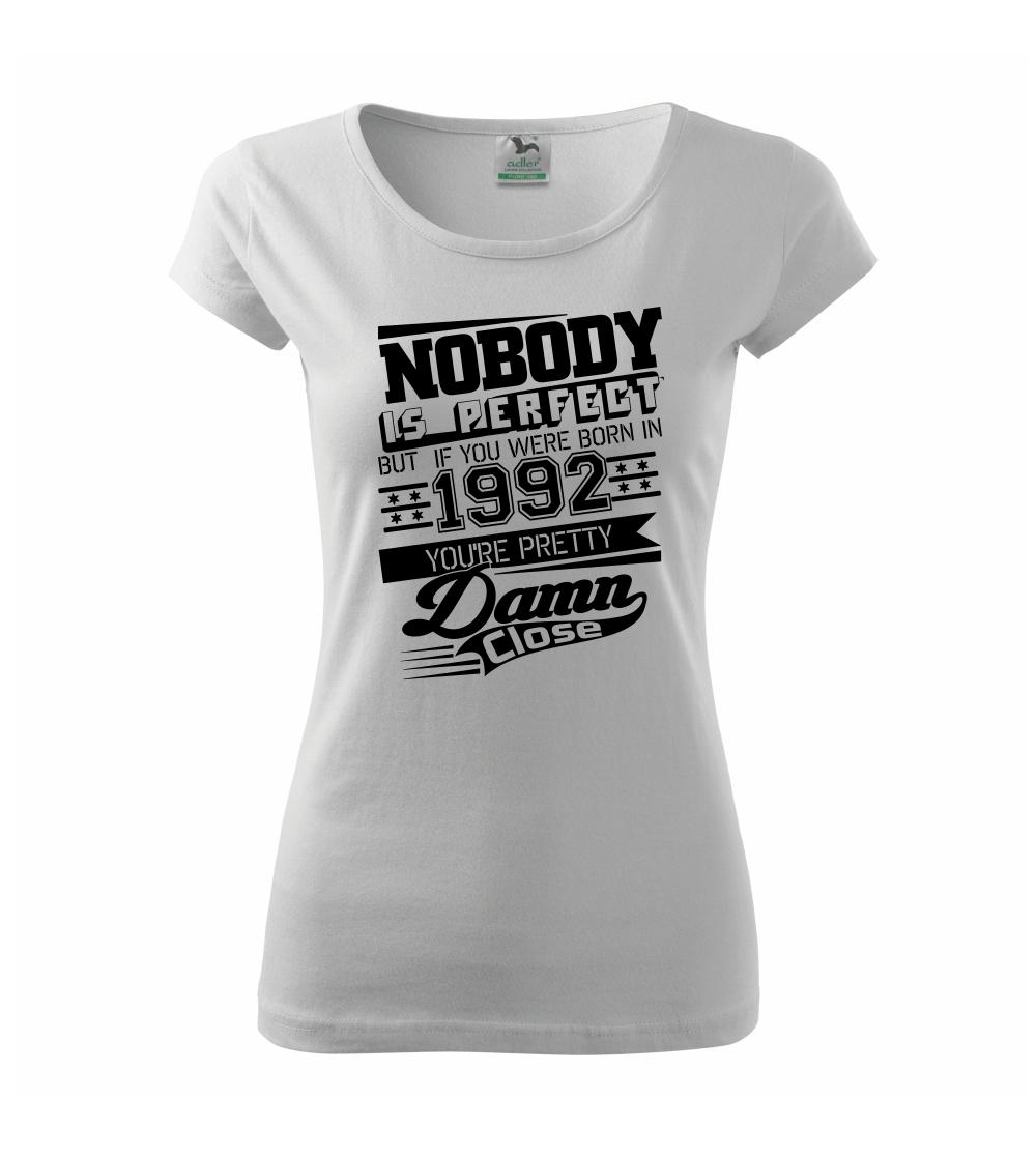 Nobody is perfect - 1992