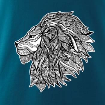 Hlava leva - mandala