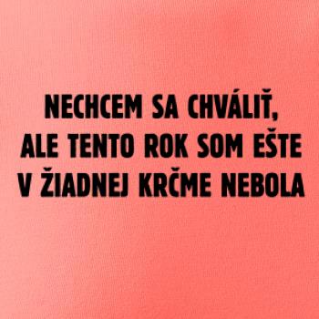 Tento rok som ešte nebol v krčme