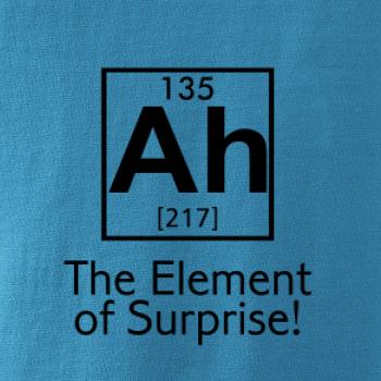 Ah element of surprise