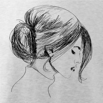 Ručne maľovaná žena Ručne maľovaná žena