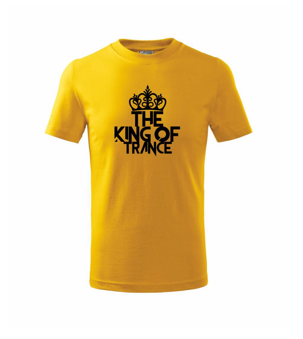 Hudobné tričká - King of Trance - Tričko detské bavlnené