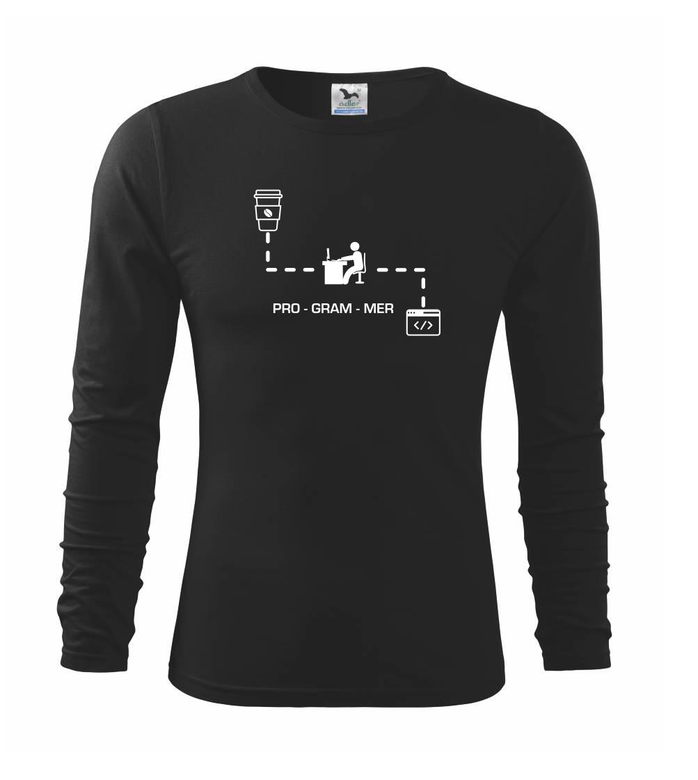 Tričká pre ajťákov - Programer code - Tričko detské Long Sleeve