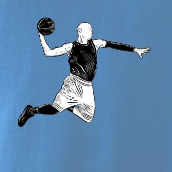 Basketbalista vo výskoku