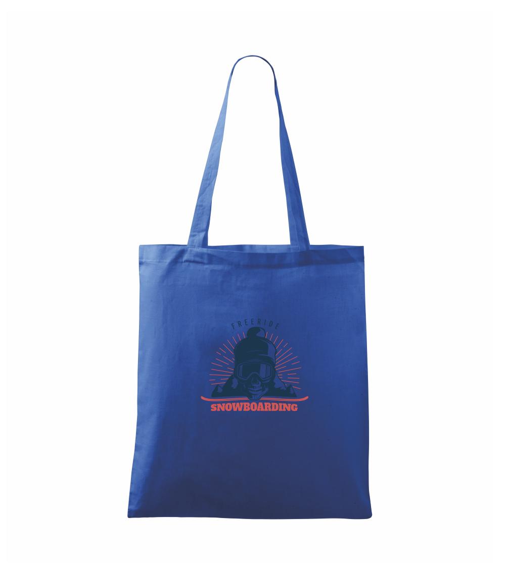 Freeride snowboarding lebka