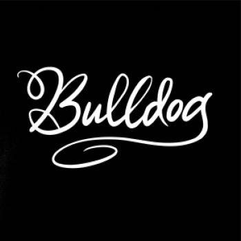 Bulldog - nápis okrasný