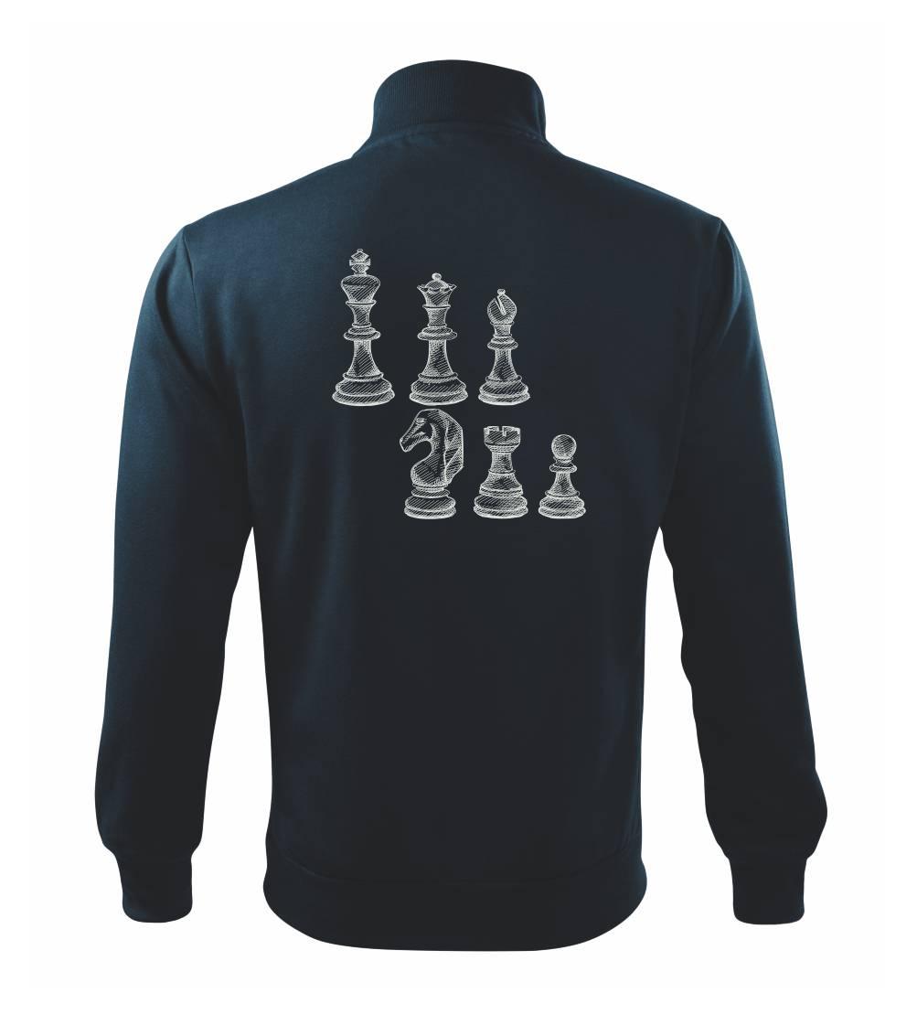 Šachové figúrky kreslené Šachové figúrky kreslené