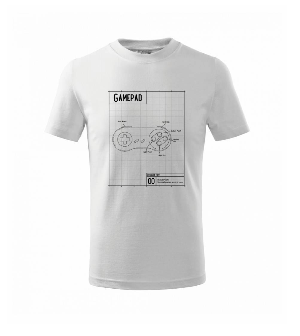 Nákres Gamepad jednoduchý