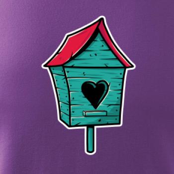 Farebná búdka pre vtáky