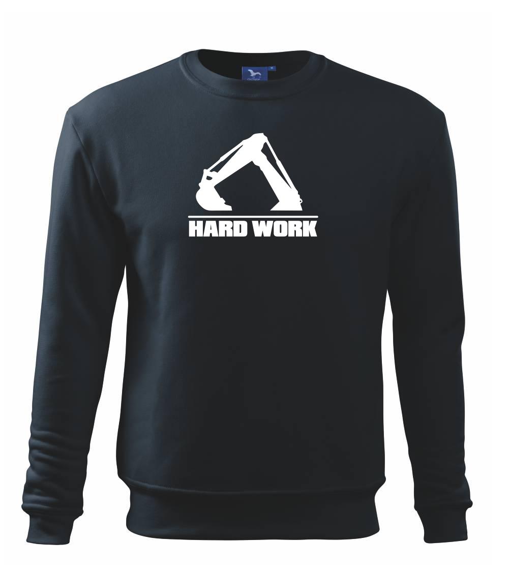 Hard Work lyžice - Mikina Essential detská