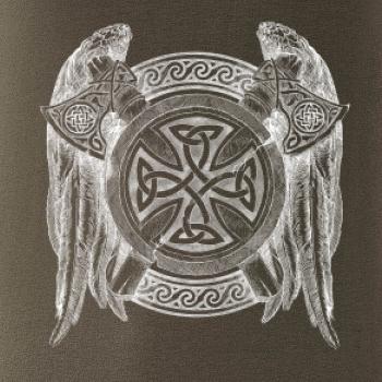 Keltský symbol a sekery