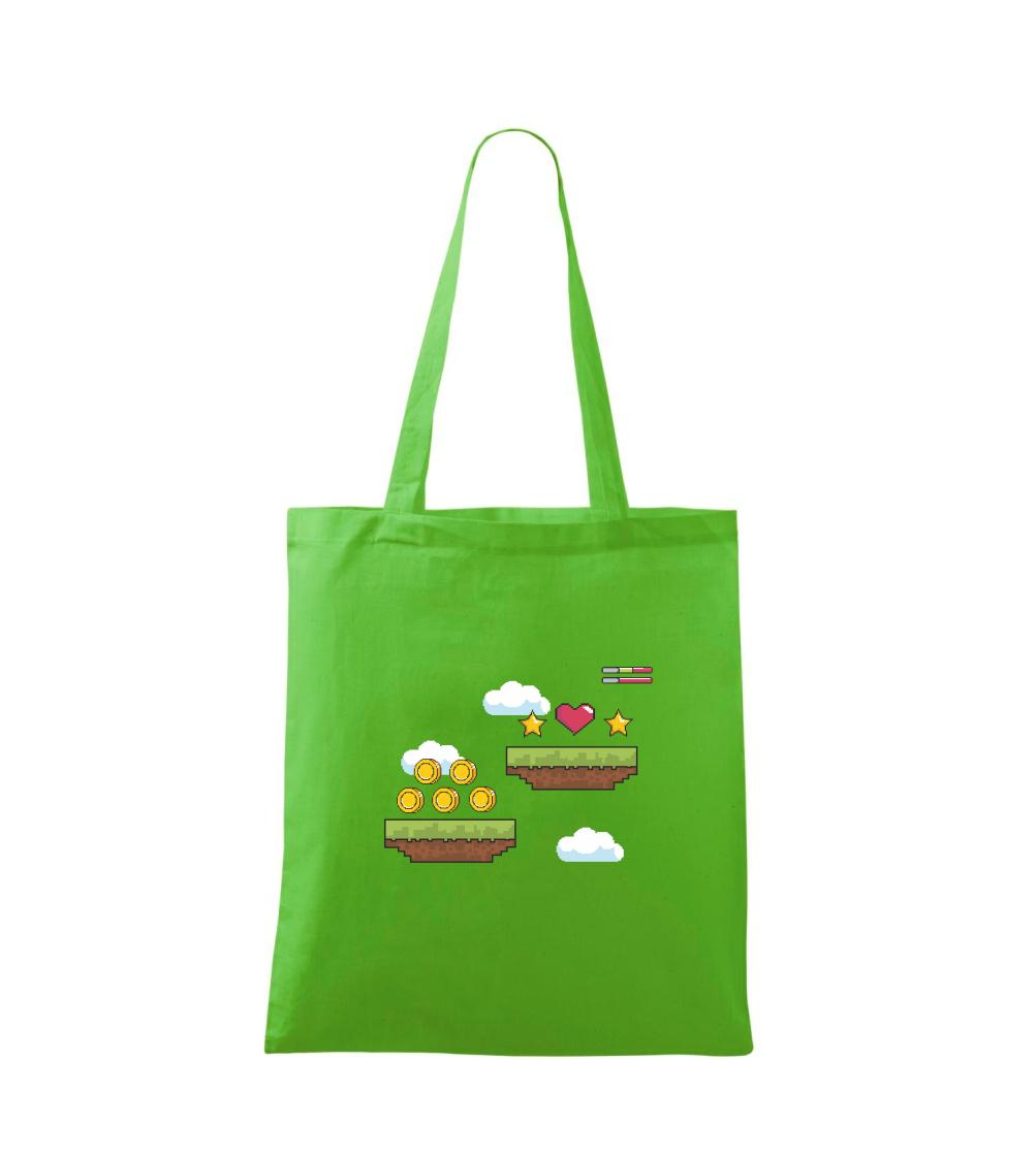 Gamer - stará hra - mince a mraky