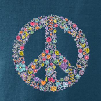 Peace symbol lístočky