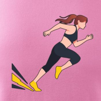 Behanie - žena štartuje