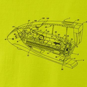 Nákres kancelárska zošívačka