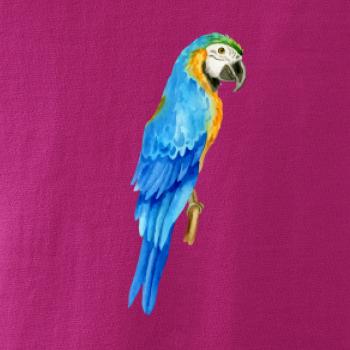 Ara modrá kreslená Ara modrá kreslená