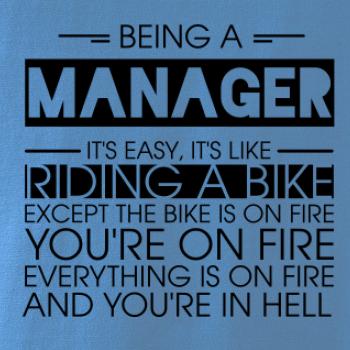 Being a manager - bike