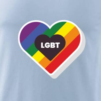 LGBT srdce dúhové