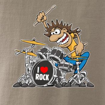 I love rock bubeník I love rock bubeník