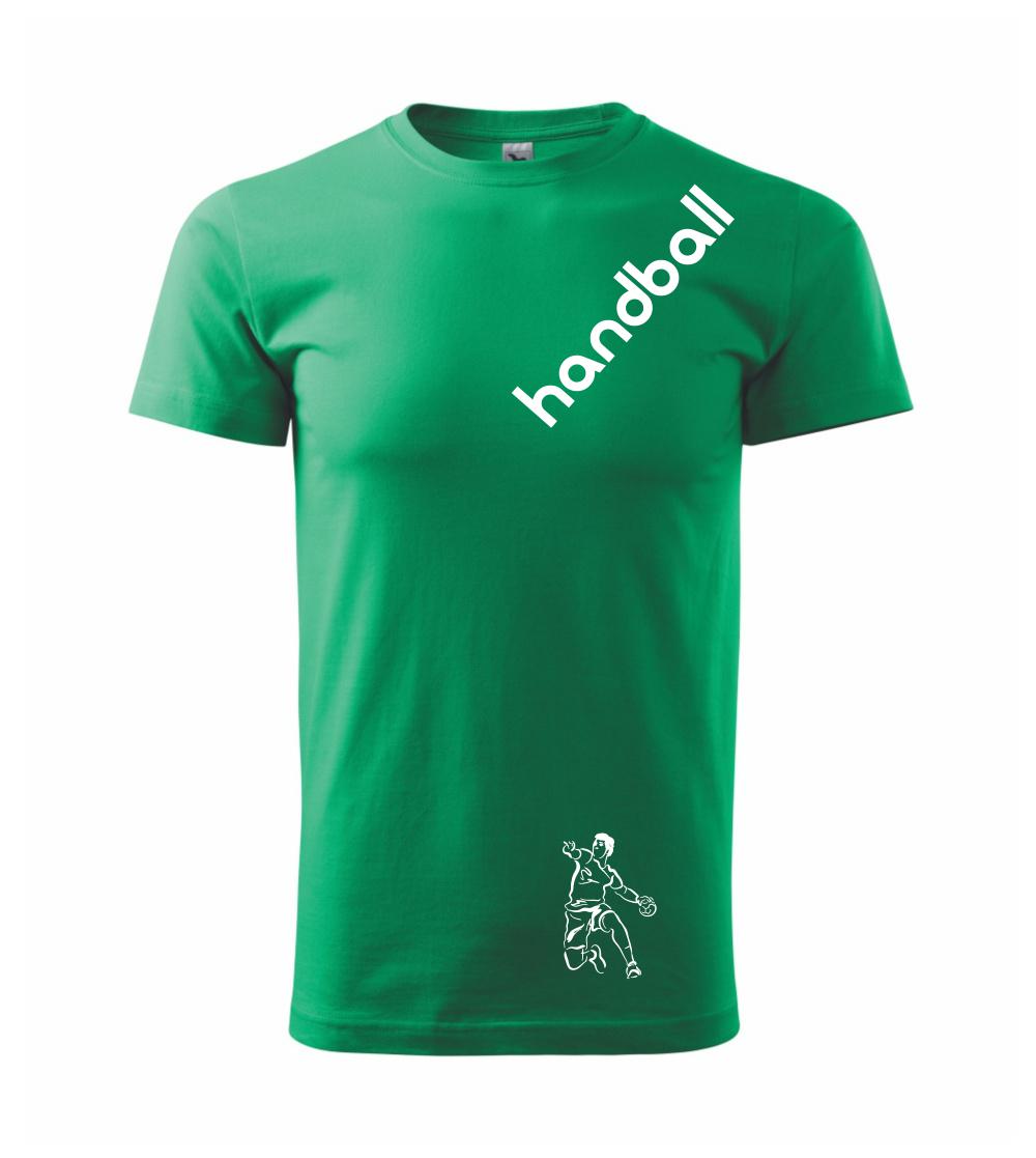 Handball nápis šikmo Handball nápis šikmo