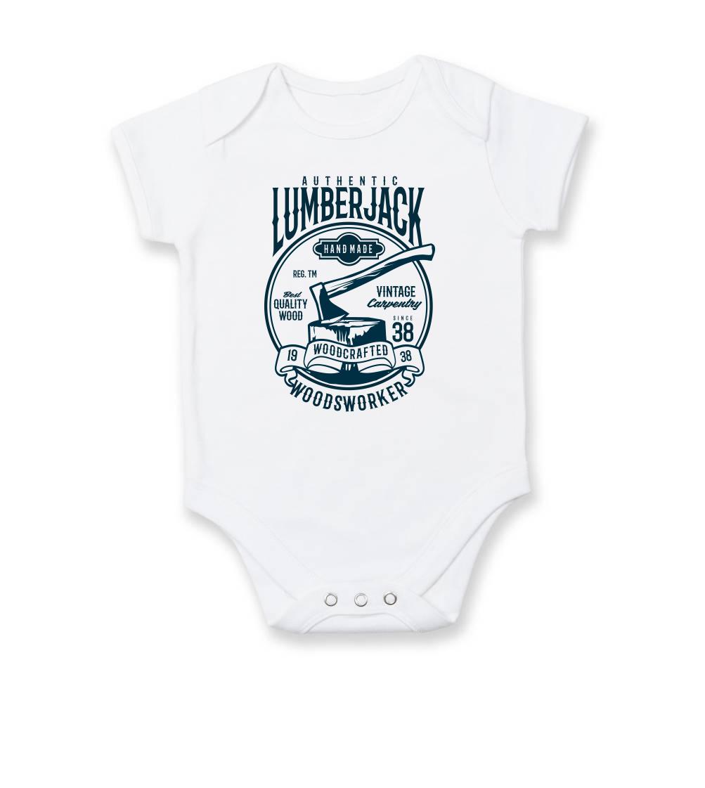 Tričká pre poľovníkov a drevorubačov - Authentic Lumberjack - Body dojčenské s krátkym rukávom