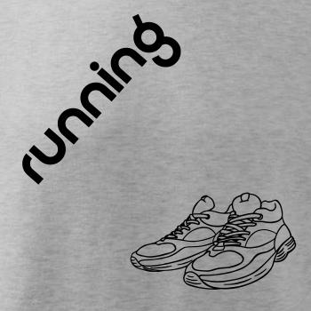 Running nápis šikmo